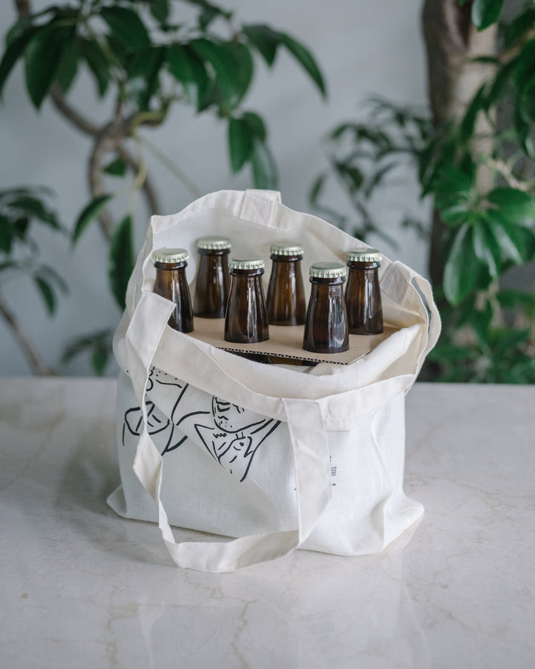 FT labels BEER TOTE "IMAI"